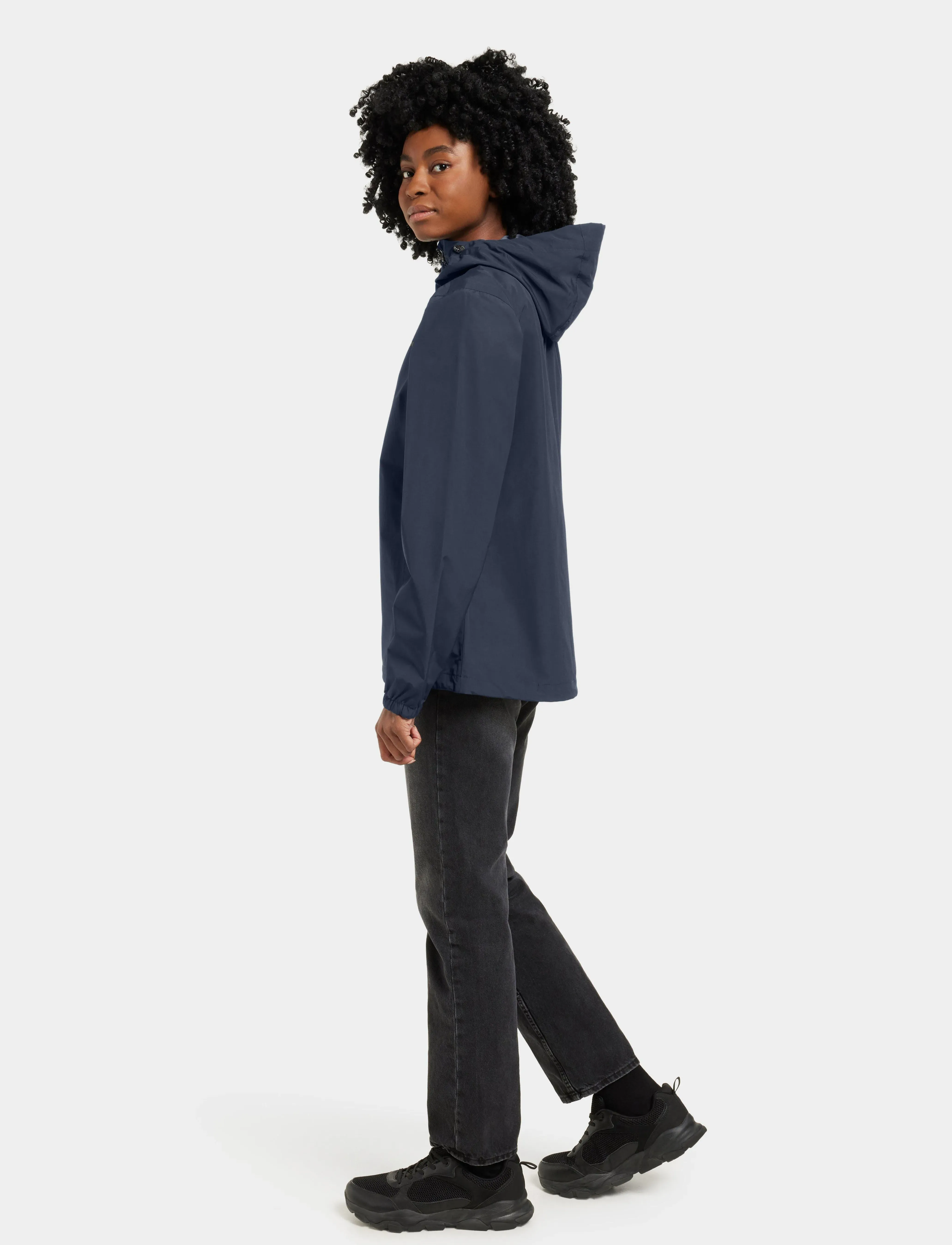 Didriksons - VARJA WNS JKT - lietusmēteļi - dark night blue - 5
