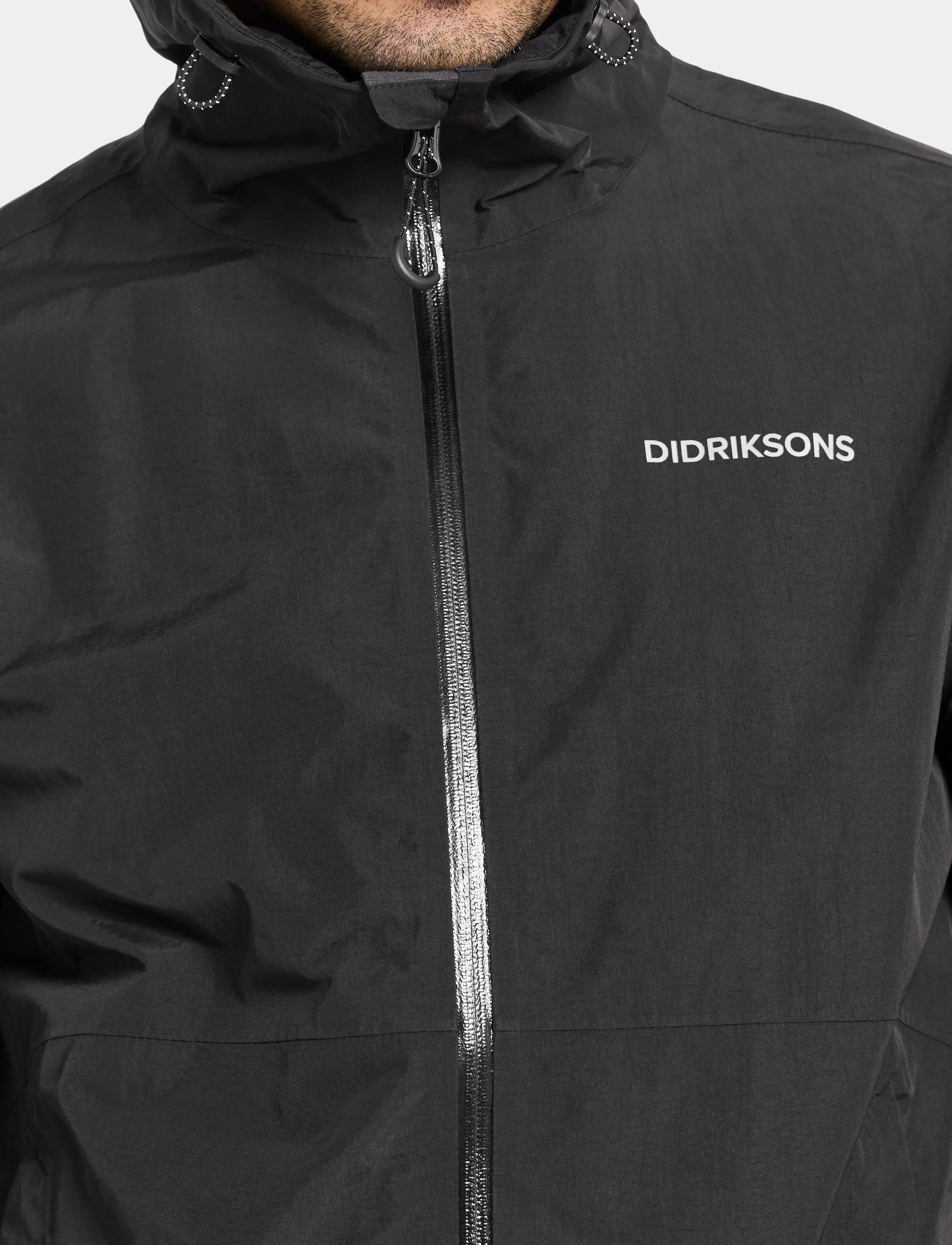 Didriksons DARIO USX JKT - Jacken - BLACK / black