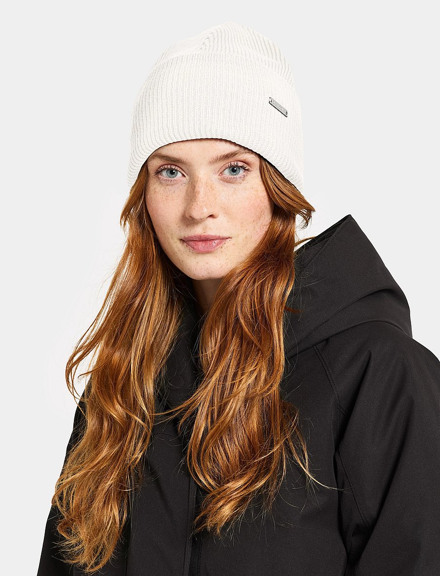 Didriksons - River Beanie - alltags-style - off white - 0