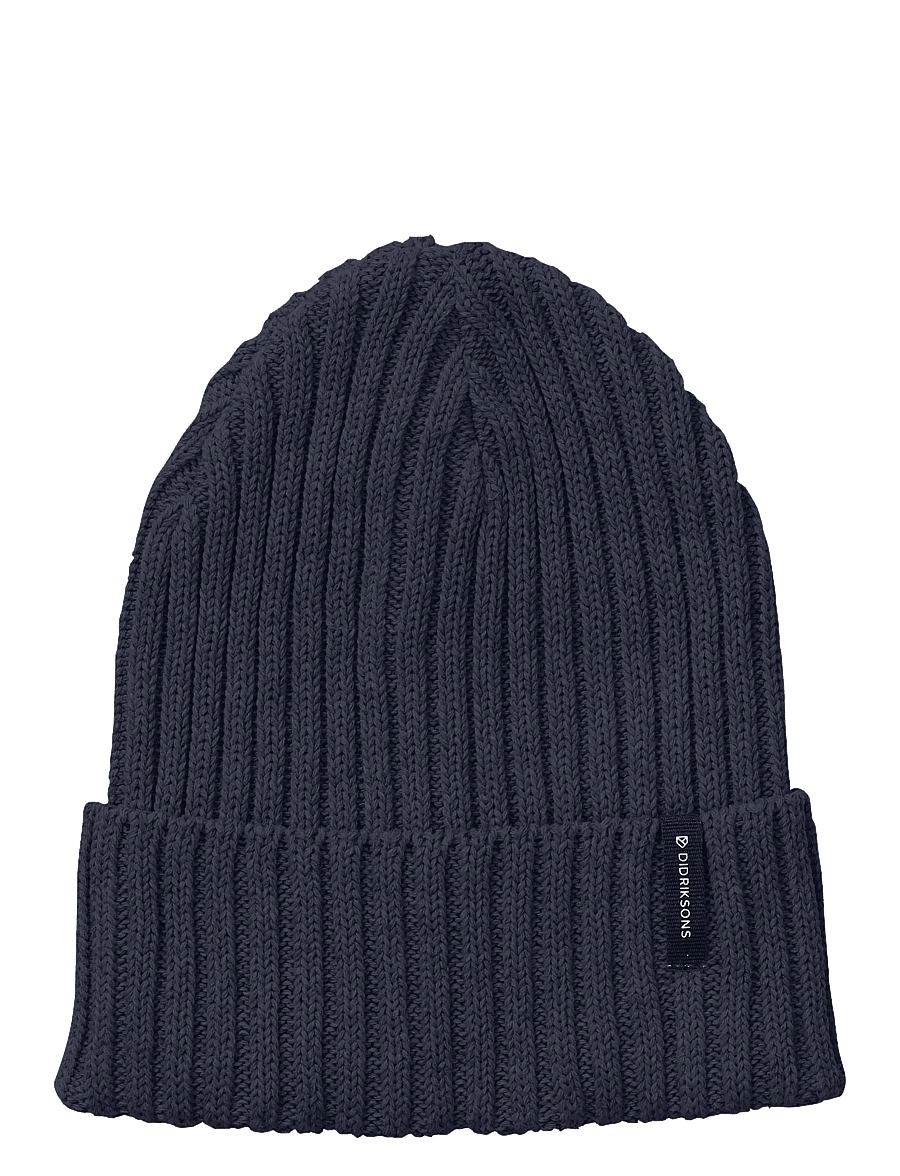 Didriksons - Laken Beanie - hverdags stil - dark night blue - 1