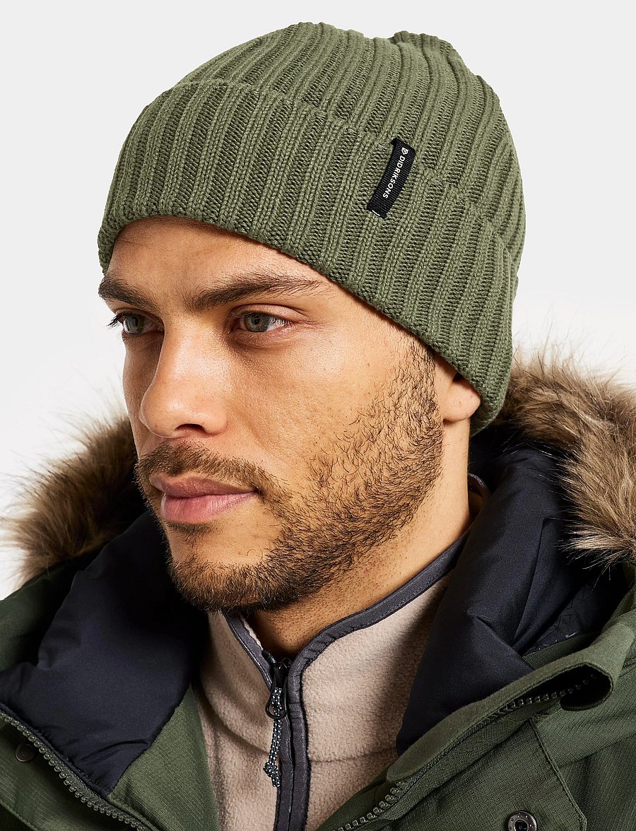 Didriksons - Laken Beanie - deep green - 0