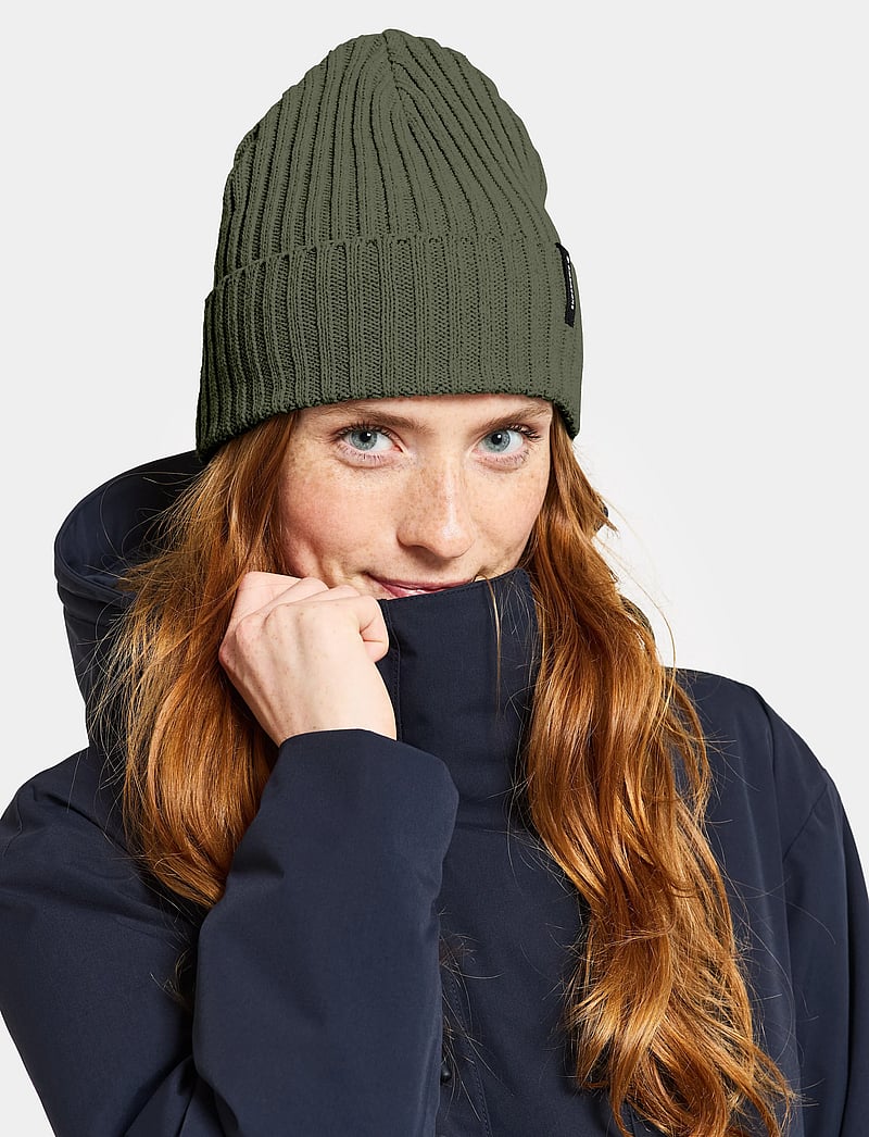 Didriksons - Laken Beanie - alltags-style - deep green - 2