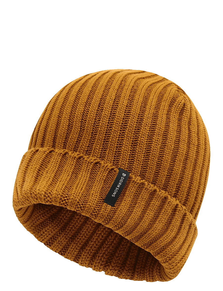 Didriksons - Laken Beanie - hverdags stil - spice brown - 1