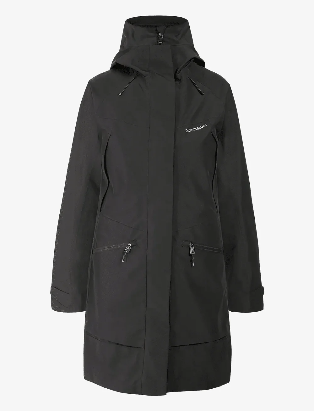 Didriksons - ILMA WNS PARKA 8 - parkasjackor - black - 1