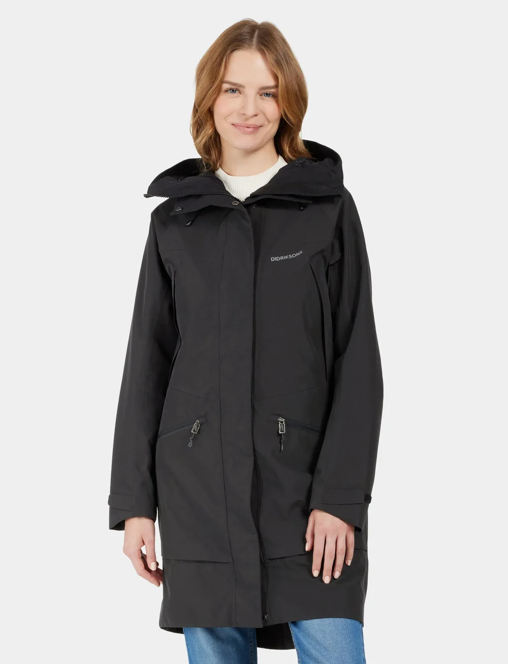 Didriksons - ILMA WNS PARKA 8 - parkasjackor - black - 0