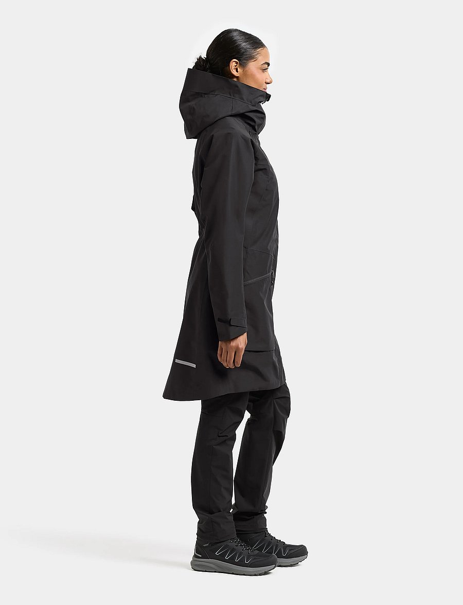 Didriksons - Ilma Parka - jacken - black - 4