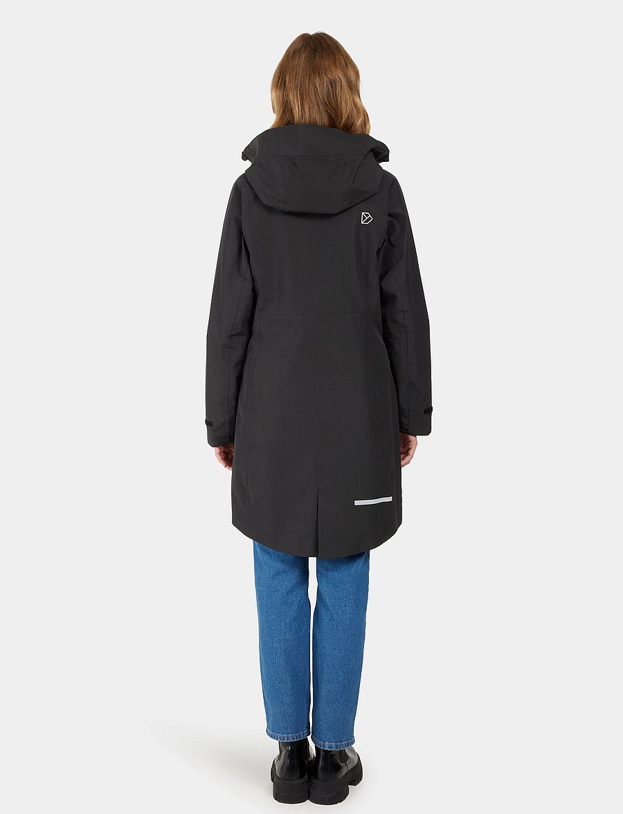 Didriksons - Ilma Parka - jacken - black - 4