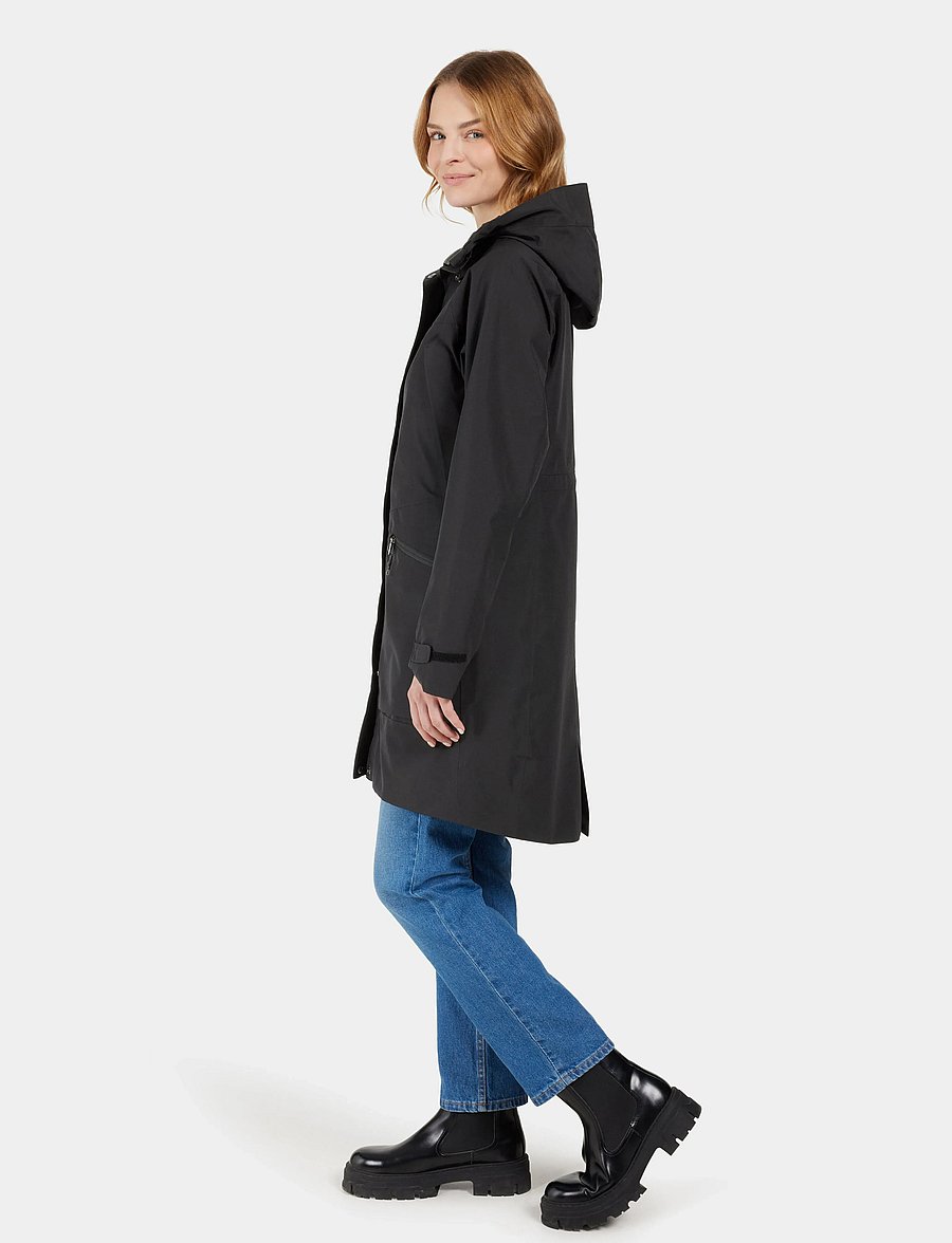 Didriksons - Ilma Parka - jacken - black - 5