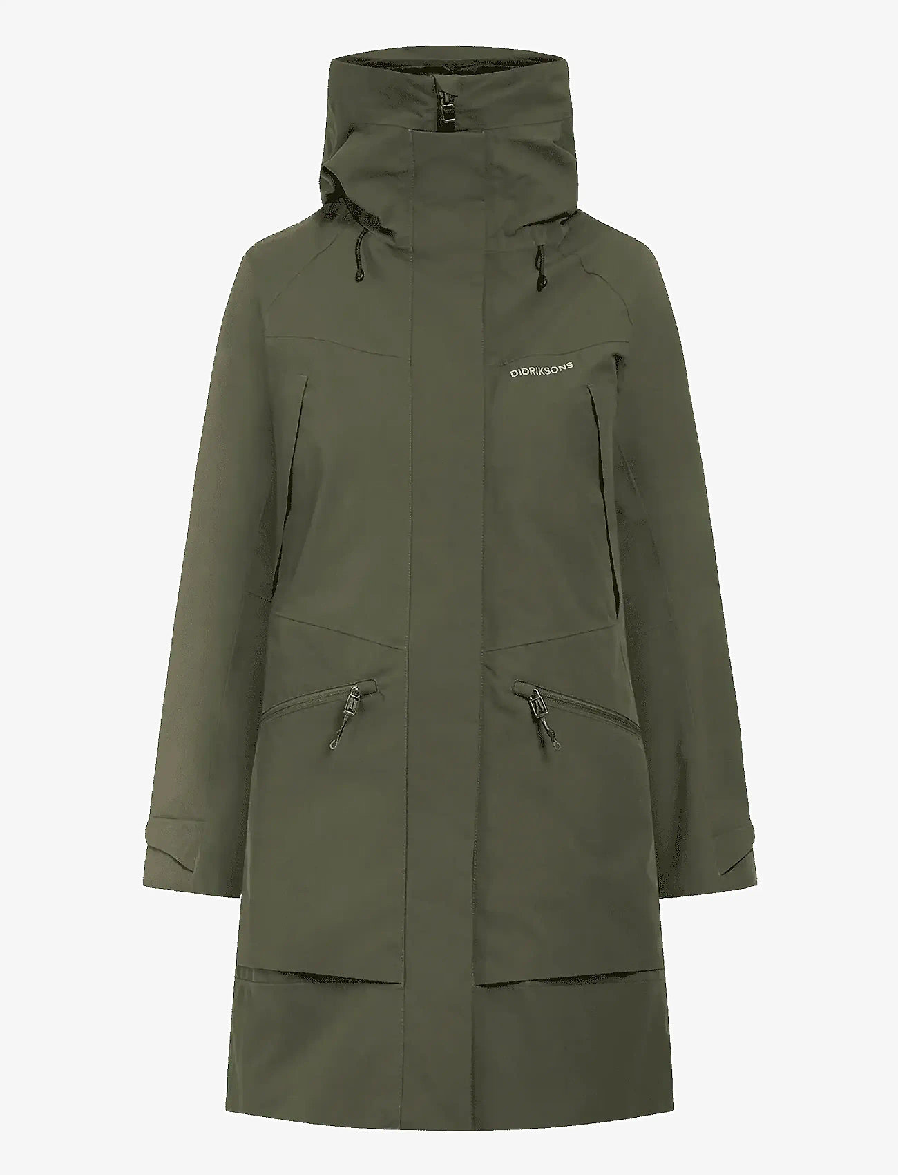 Didriksons - Ilma Parka - jacken - deep green - 1