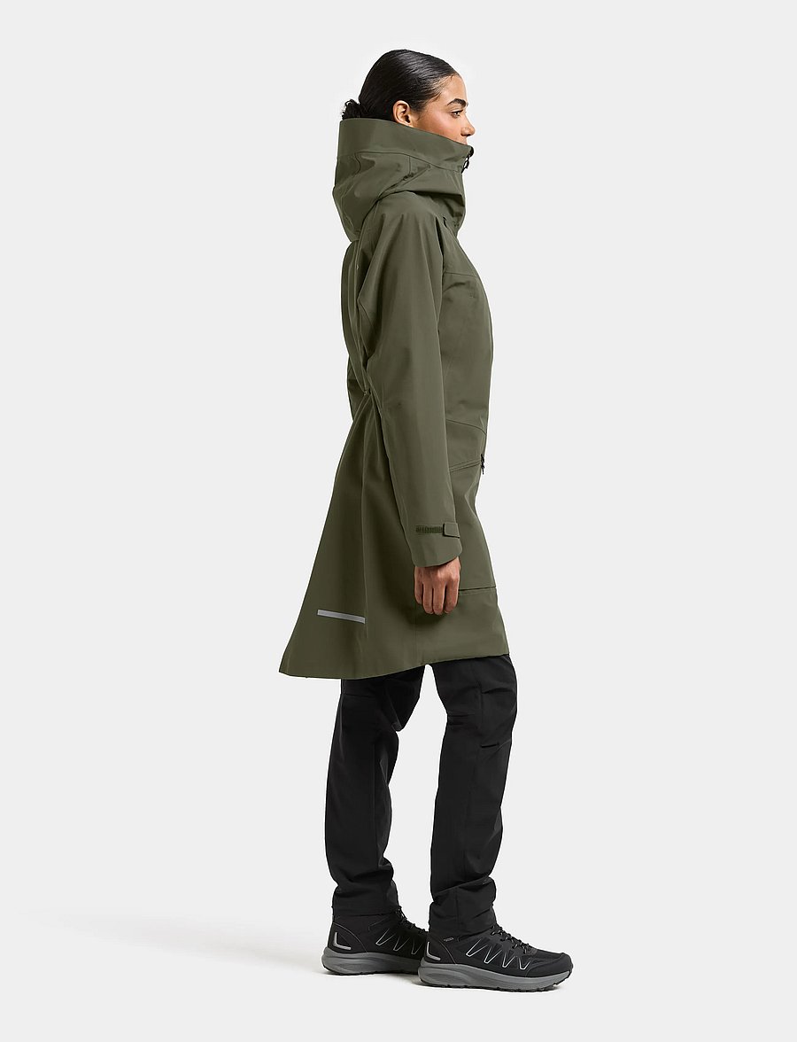 Didriksons - Ilma Parka - jacken - deep green - 3