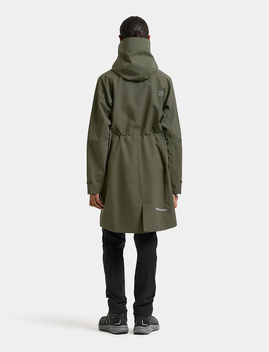 Didriksons - Ilma Parka - jacken - deep green - 5