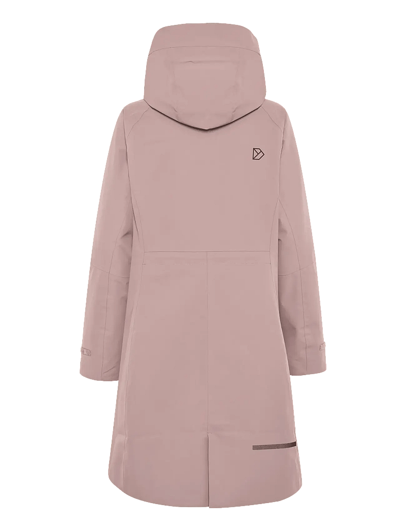 Didriksons - ILMA WNS PARKA 8 - parkasjackor - faded wine - 2