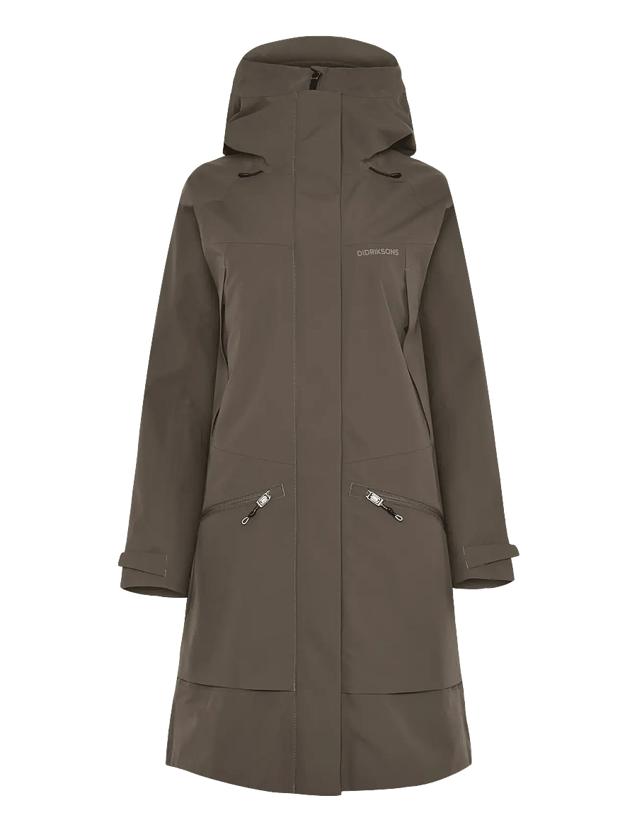 Didriksons - Ilma Parka - jacken - mocha brown - 1