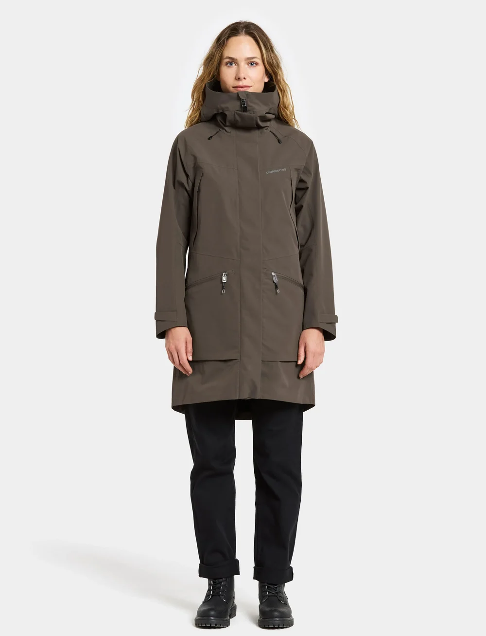 Didriksons - ILMA WNS PARKA 8 - parkasjackor - mocha brown - 3