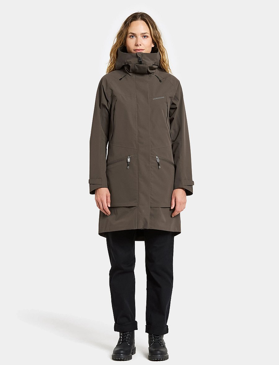 Didriksons - Ilma Parka - jacken - mocha brown - 3