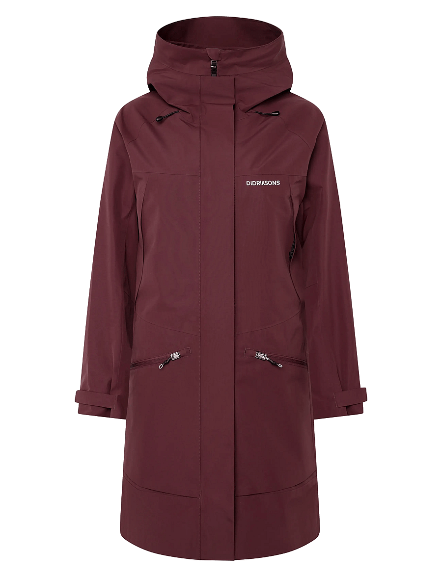 Didriksons - Ilma Parka - jacken - old rust - 1