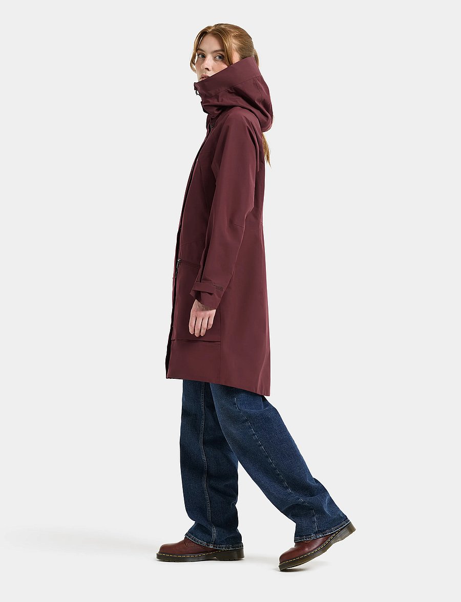 Didriksons - Ilma Parka - jacken - old rust - 3