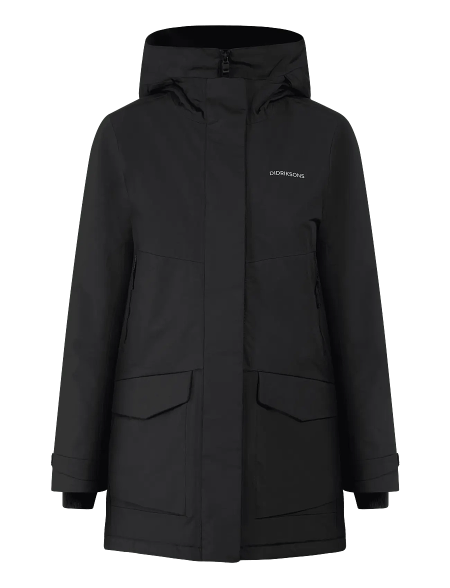Didriksons - FRIDA WNS PARKA 7 - joped - black - 1