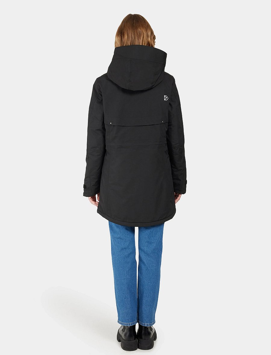 Didriksons - FRIDA WNS PARKA 7 - joped - black - 3