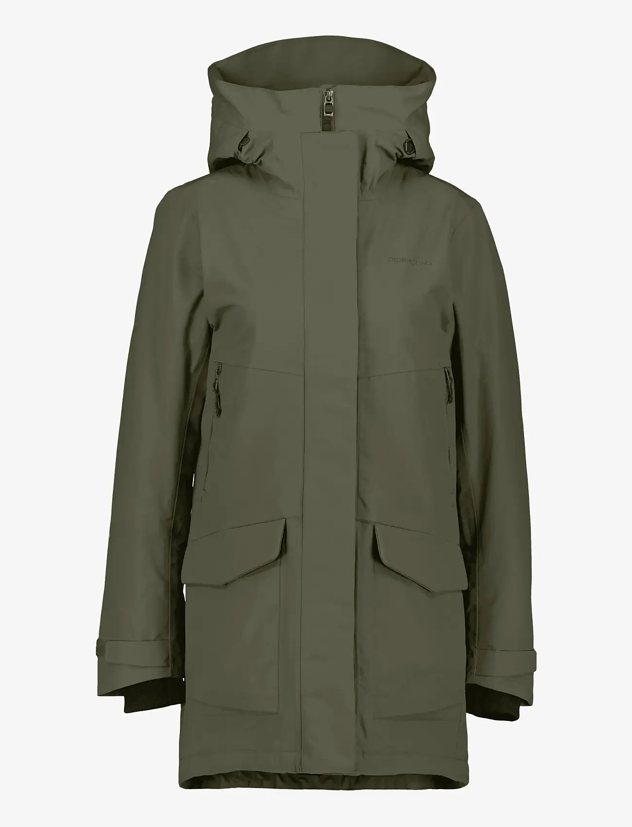 Didriksons - FRIDA WNS PARKA 7 - jacken - deep green - 1