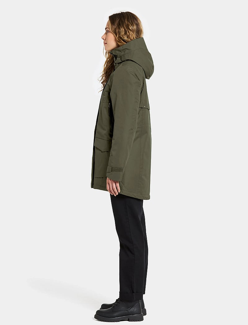 Didriksons - FRIDA WNS PARKA 7 - jacken - deep green - 5