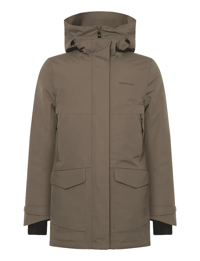 Didriksons - FRIDA WNS PARKA 7 - jacken - mocha brown - 1