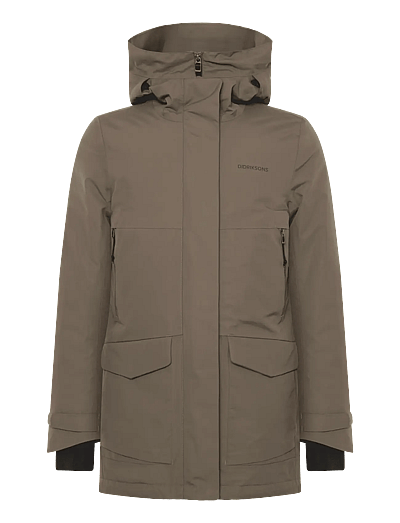 Didriksons FRIDA WNS PARKA 7 - Outerwear - MOCHA BROWN / brown