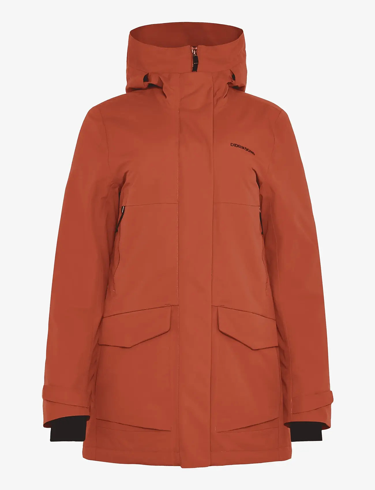 Didriksons - FRIDA WNS PARKA 7 - parkasjackor - rust - 1