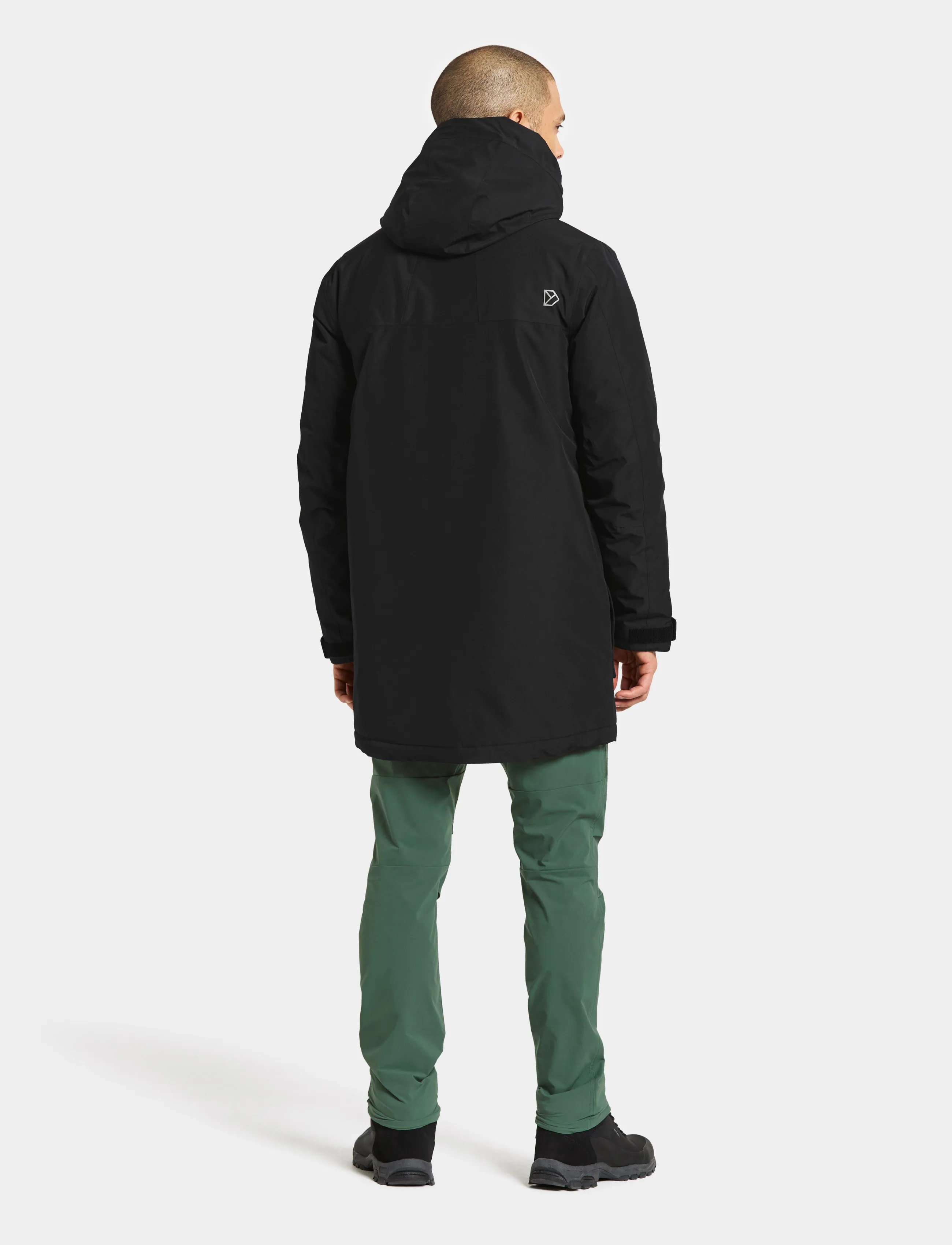 Didriksons - DREW USX PARKA 8 - vinterjackor - black - 4