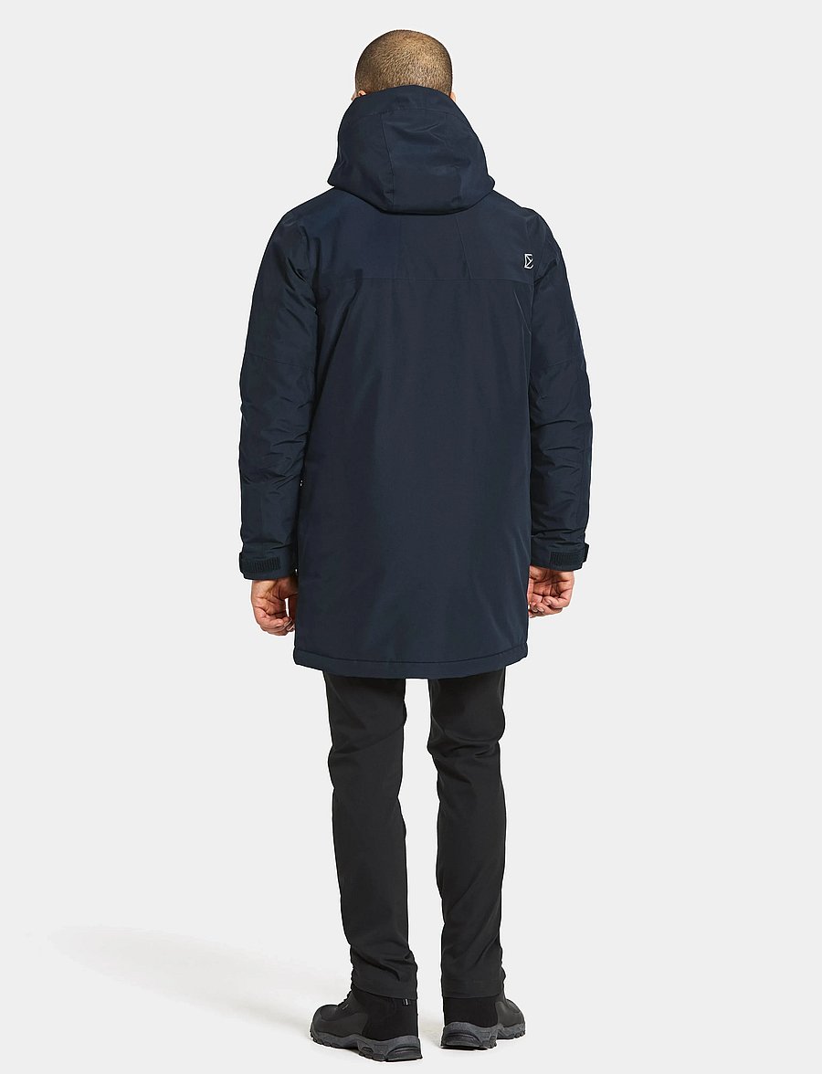 Didriksons - DREW USX PARKA 8 - parkasjackor - dark night blue - 4