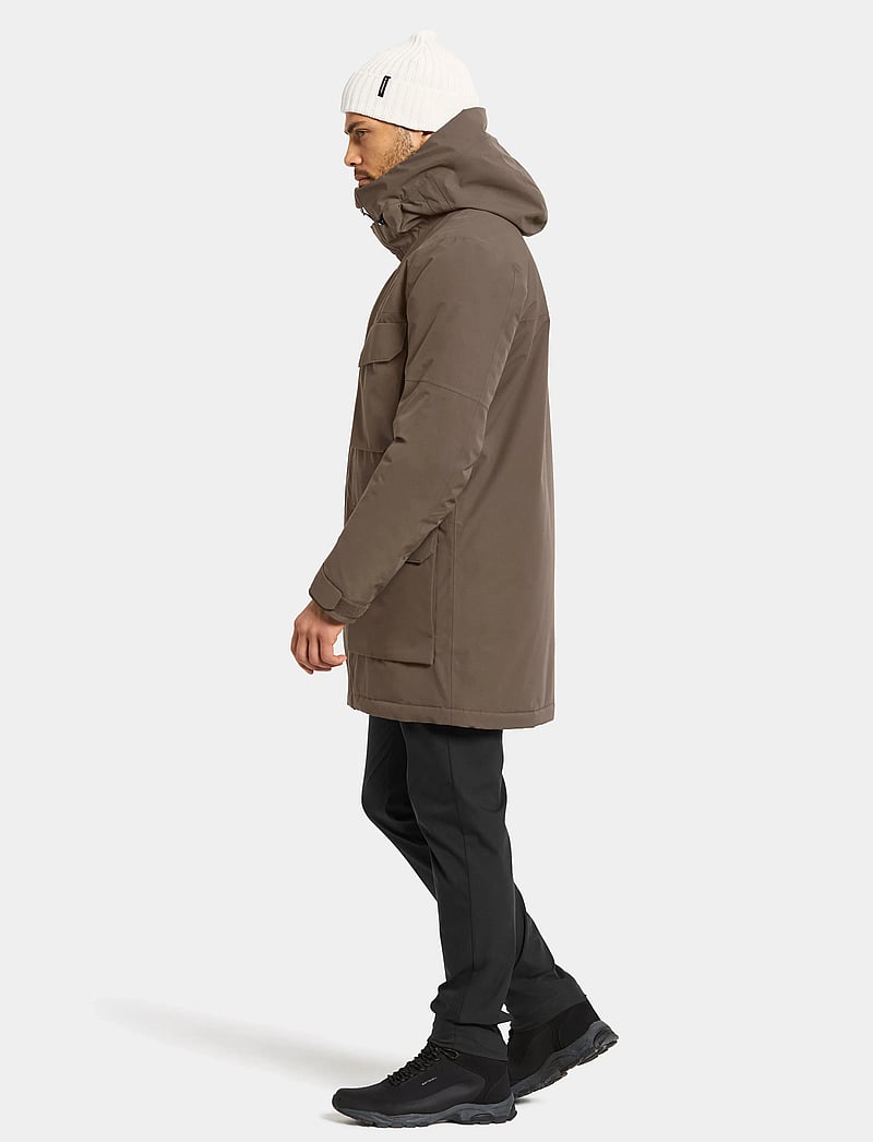 Didriksons - DREW USX PARKA 8 - talvejoped - mocha brown - 5