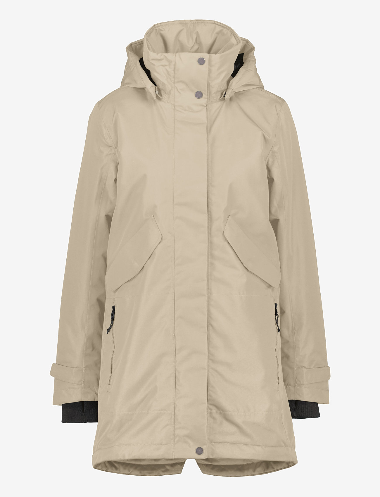 Didriksons - INDRA WNS PARKA - jacken - almost beige - 1