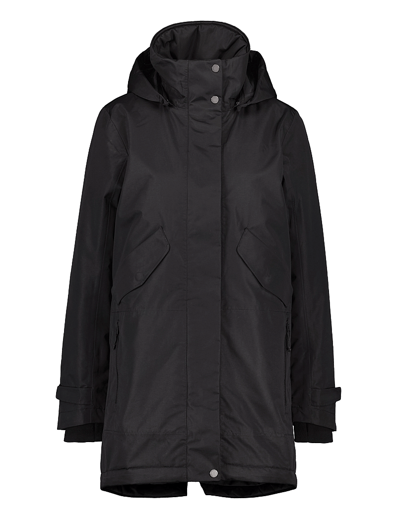 Didriksons - INDRA WNS PARKA - jakker - black - 1