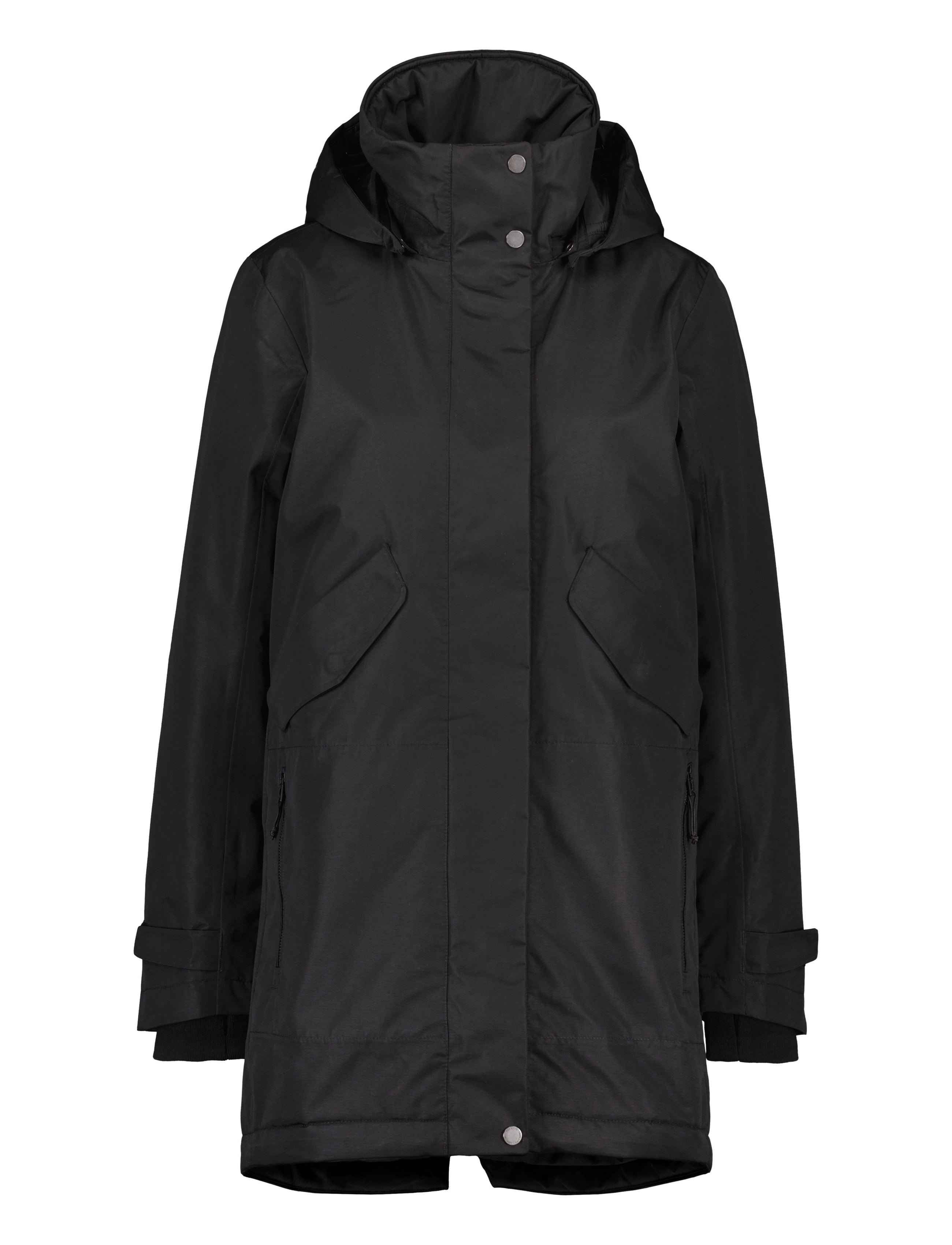 Didriksons INDRA WNS PARKA - Didriksons - BLACK / black
