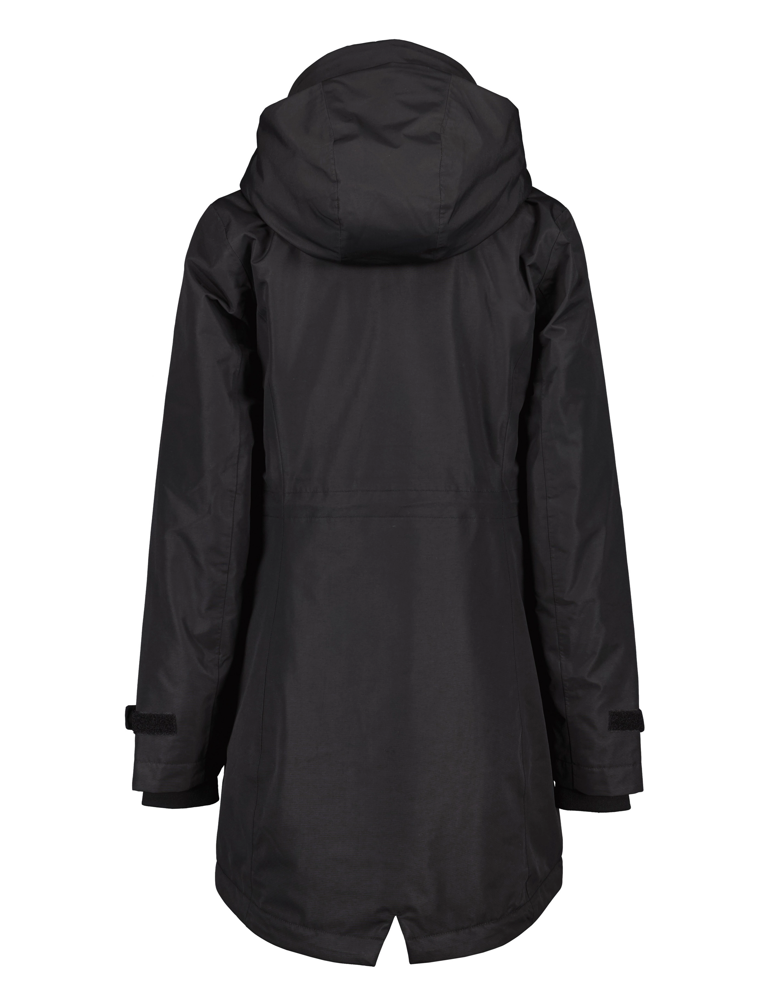 Didriksons - INDRA WNS PARKA - overtøj - black - 2