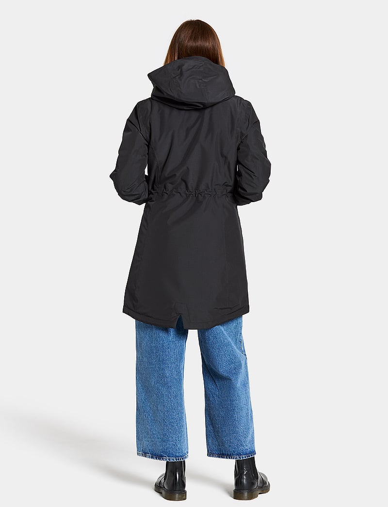 Didriksons - INDRA WNS PARKA - jakker - black - 4
