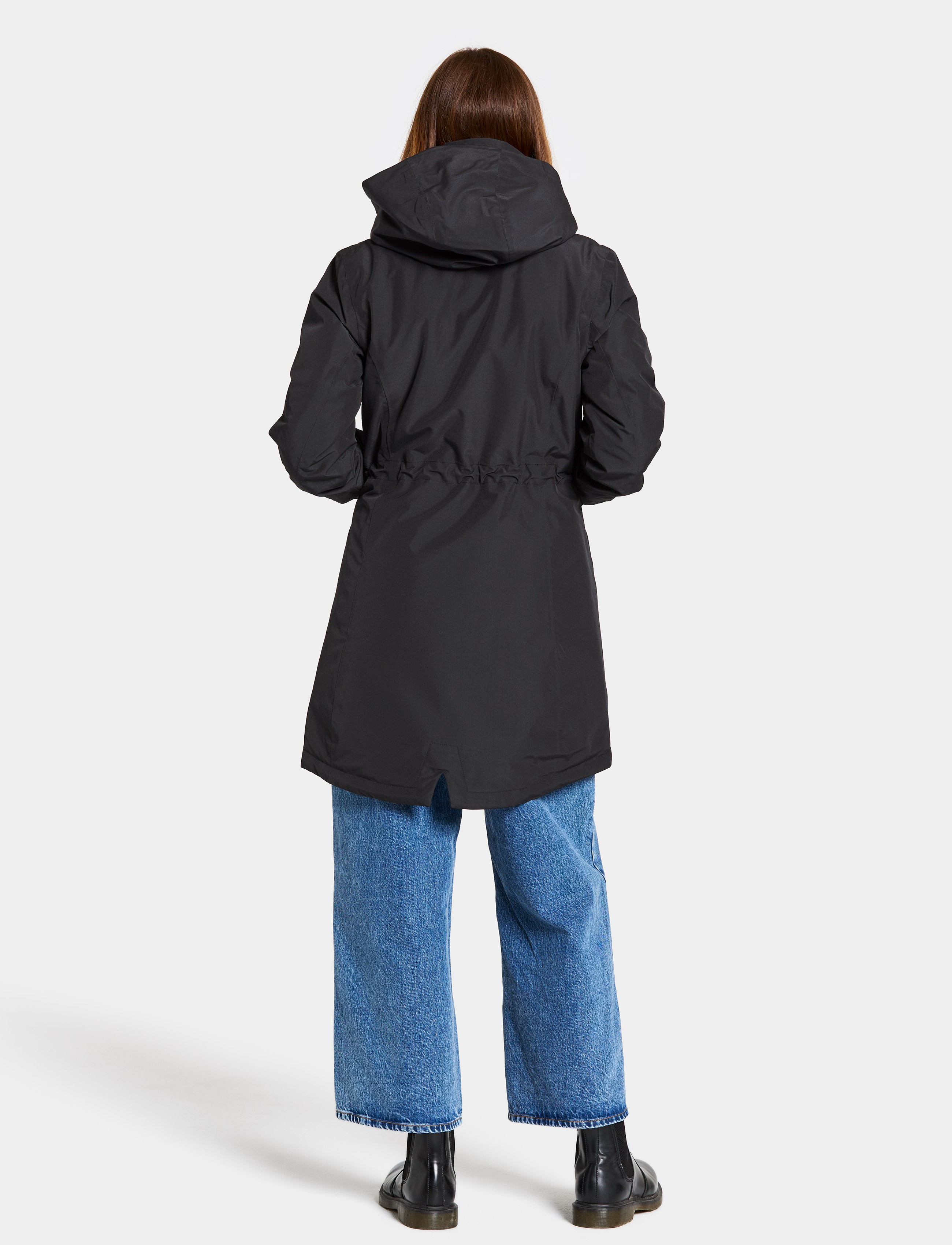 Didriksons - INDRA WNS PARKA - overtøj - black - 4