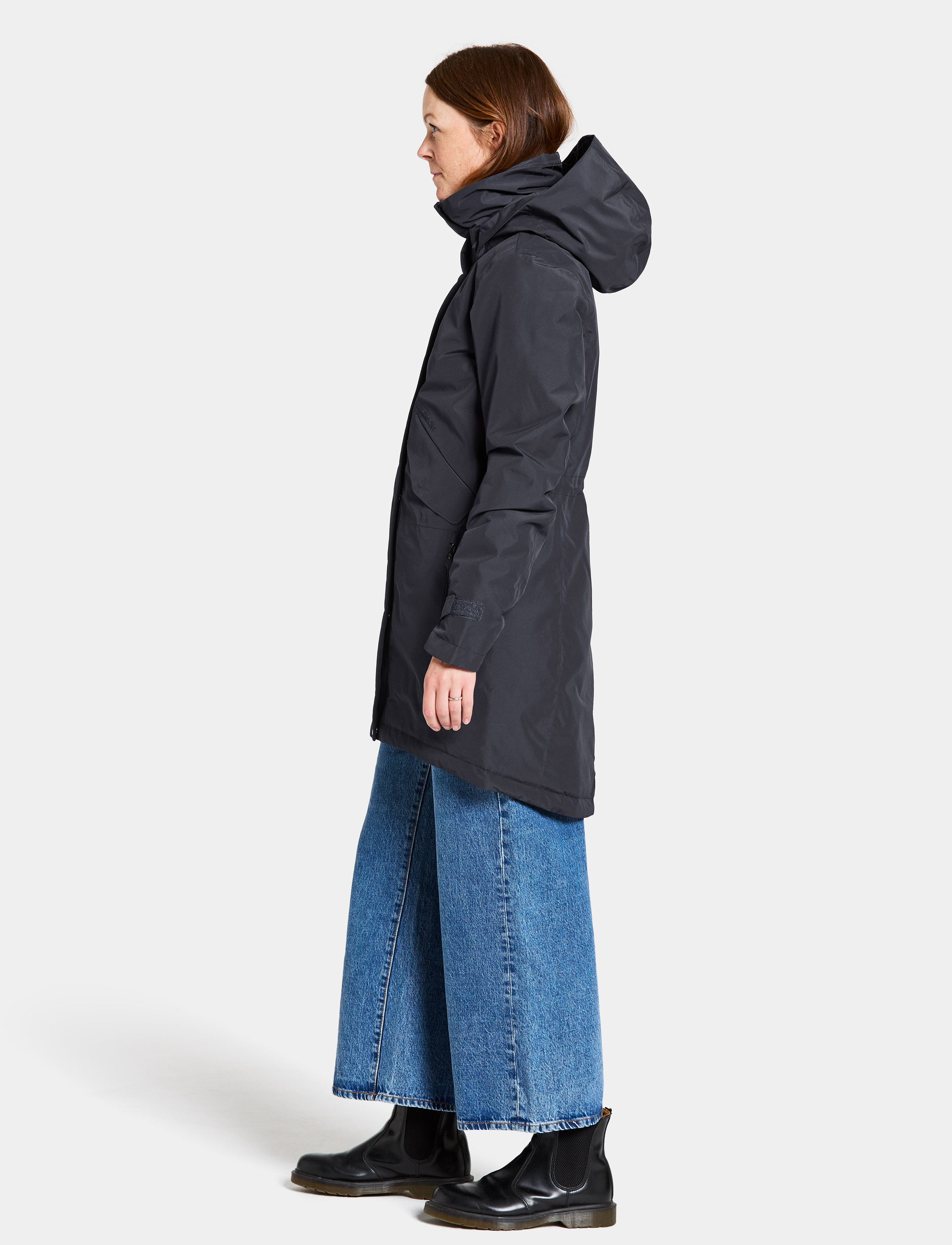 Didriksons - INDRA WNS PARKA - ytterkläder - dark night blue - 4