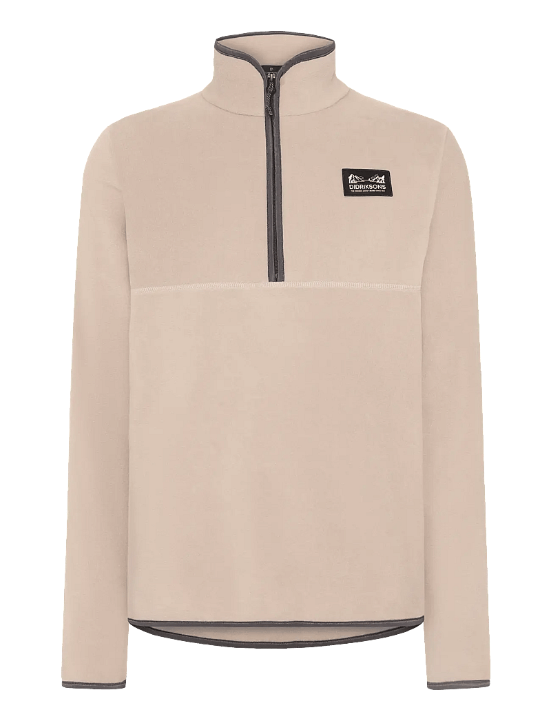 Didriksons - VITO USX HALFZIP - fleece & midlayer - beach beige - 1