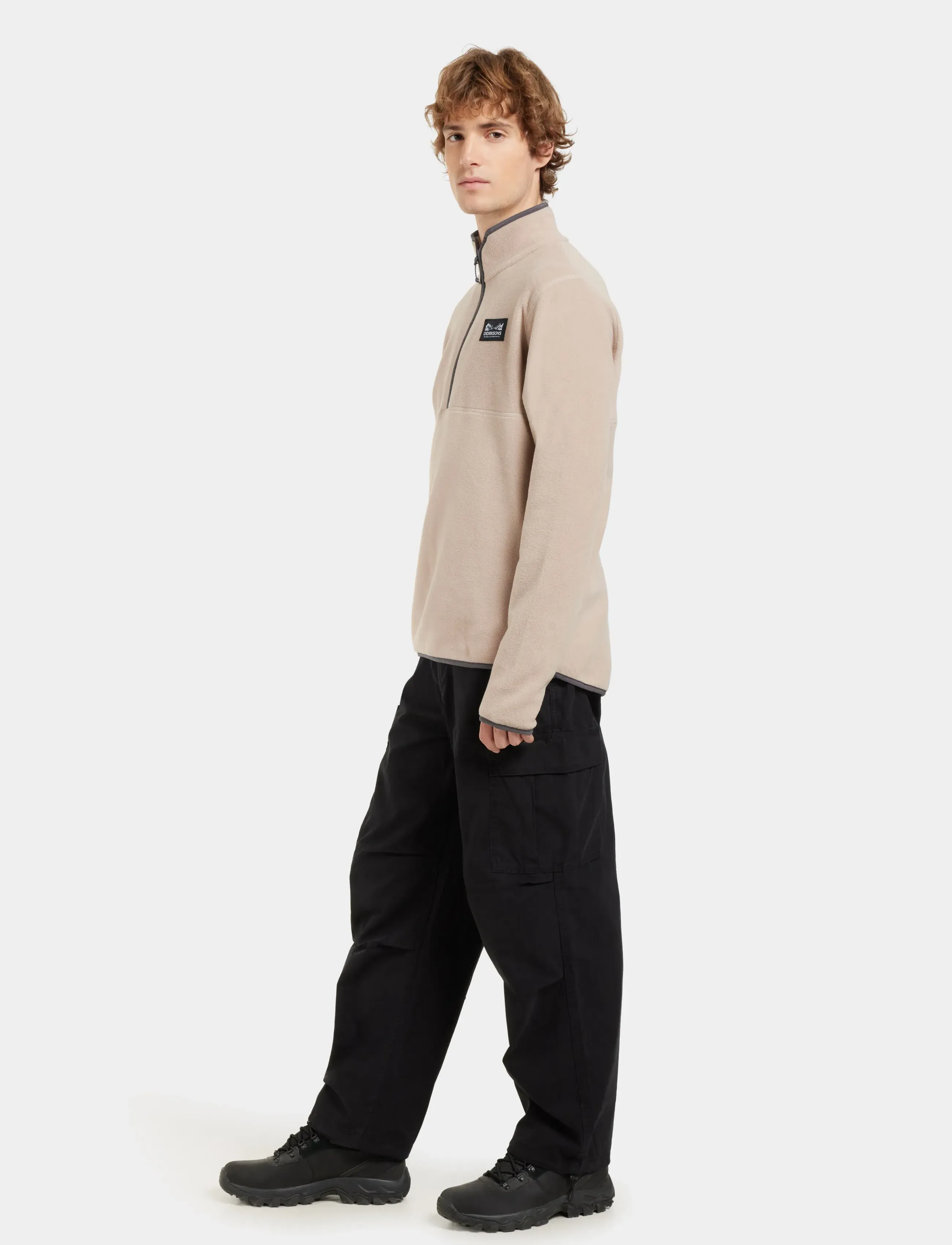 Didriksons - VITO USX HALFZIP - fleece og mellemlag - beach beige - 5