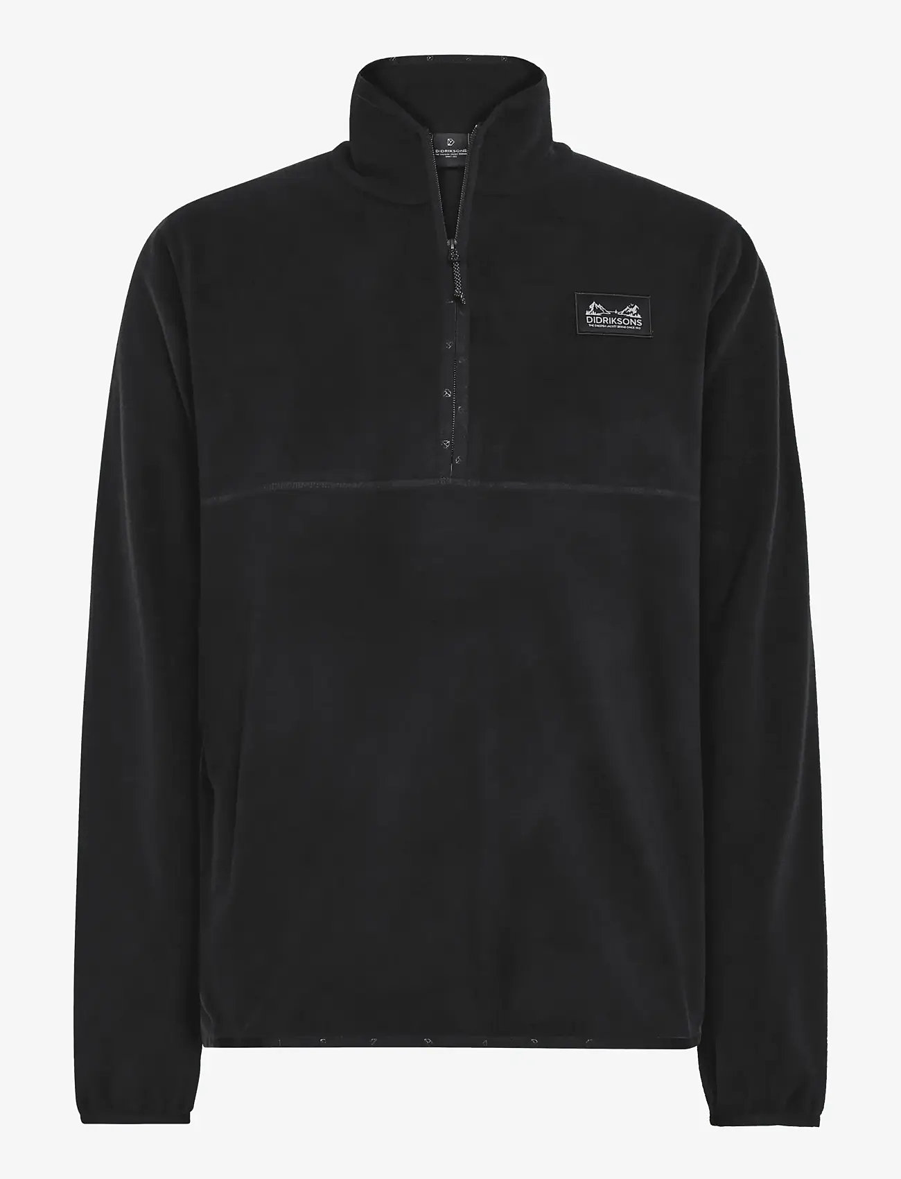 Didriksons - VITO USX HALFZIP - fleece - black - 0