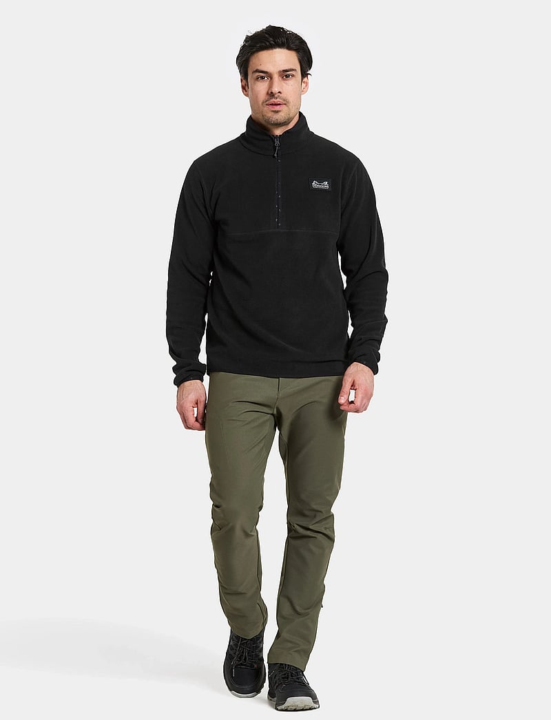 Didriksons - VITO USX HALFZIP - fleece & midlayer - black - 3