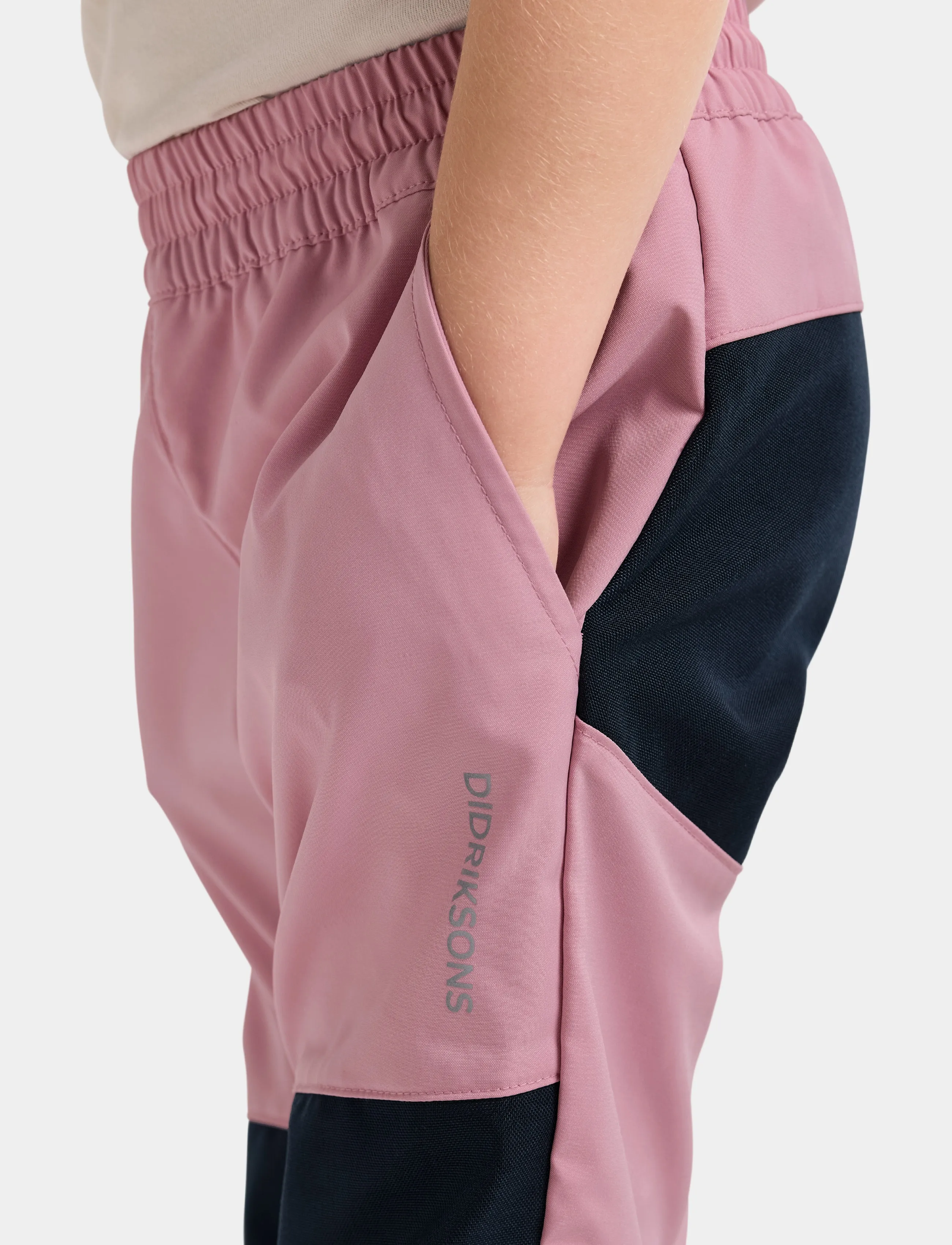 Didriksons - FLOX KIDS PANT - friluftsbyxor - light heather pink - 4