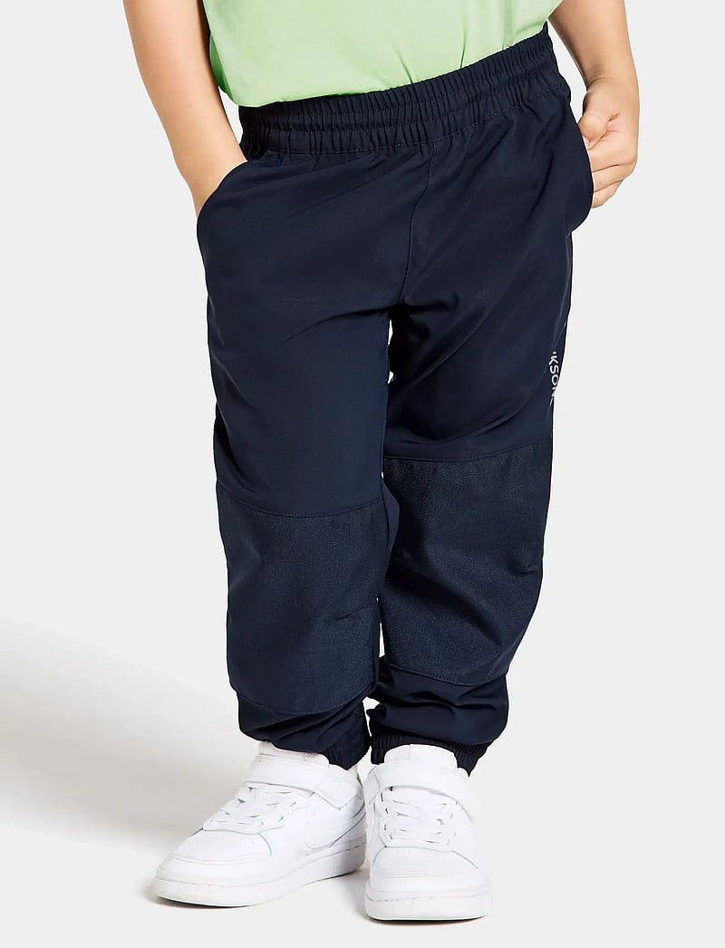 Didriksons - FLOX KIDS PANT - vabaõhupüksid - navy - 0