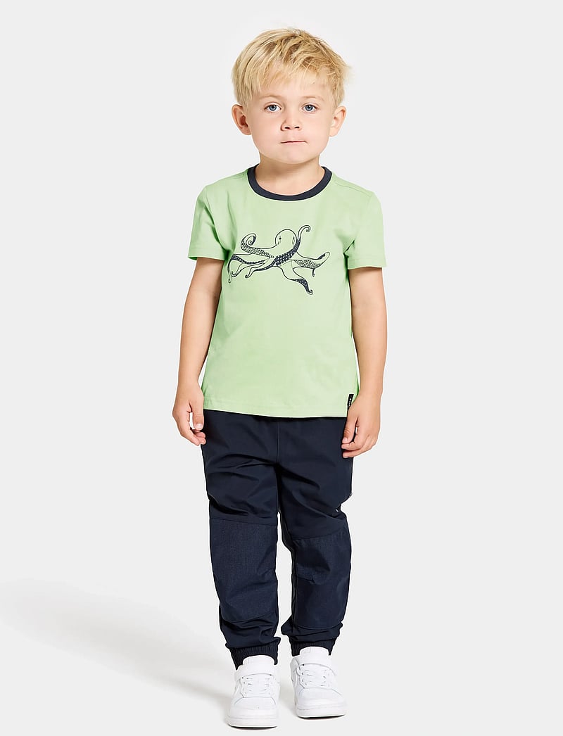 Didriksons - FLOX KIDS PANT - vabaõhupüksid - navy - 4