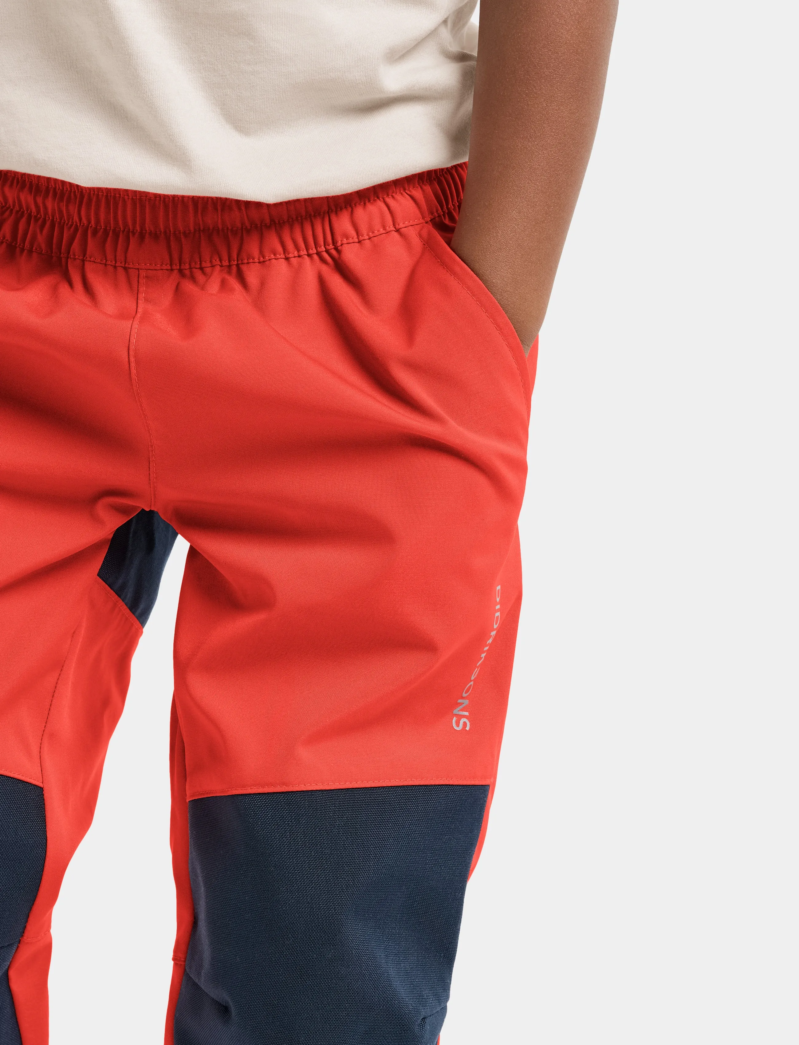 Didriksons - FLOX KIDS PANT - bukser - paprika - 4