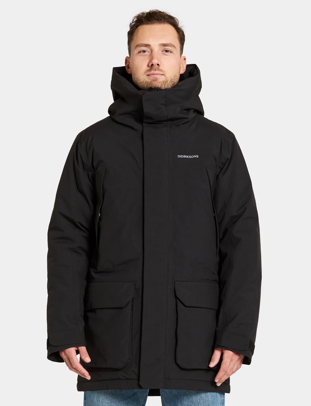 Didriksons - MAREK USX PARKA - winterjacken - black - 0