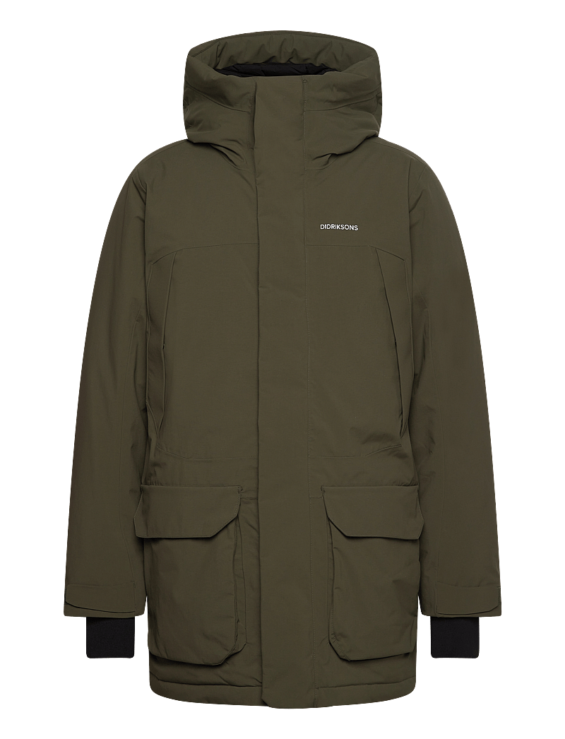 Didriksons - MAREK USX PARKA - vinterjakker - deep green - 1