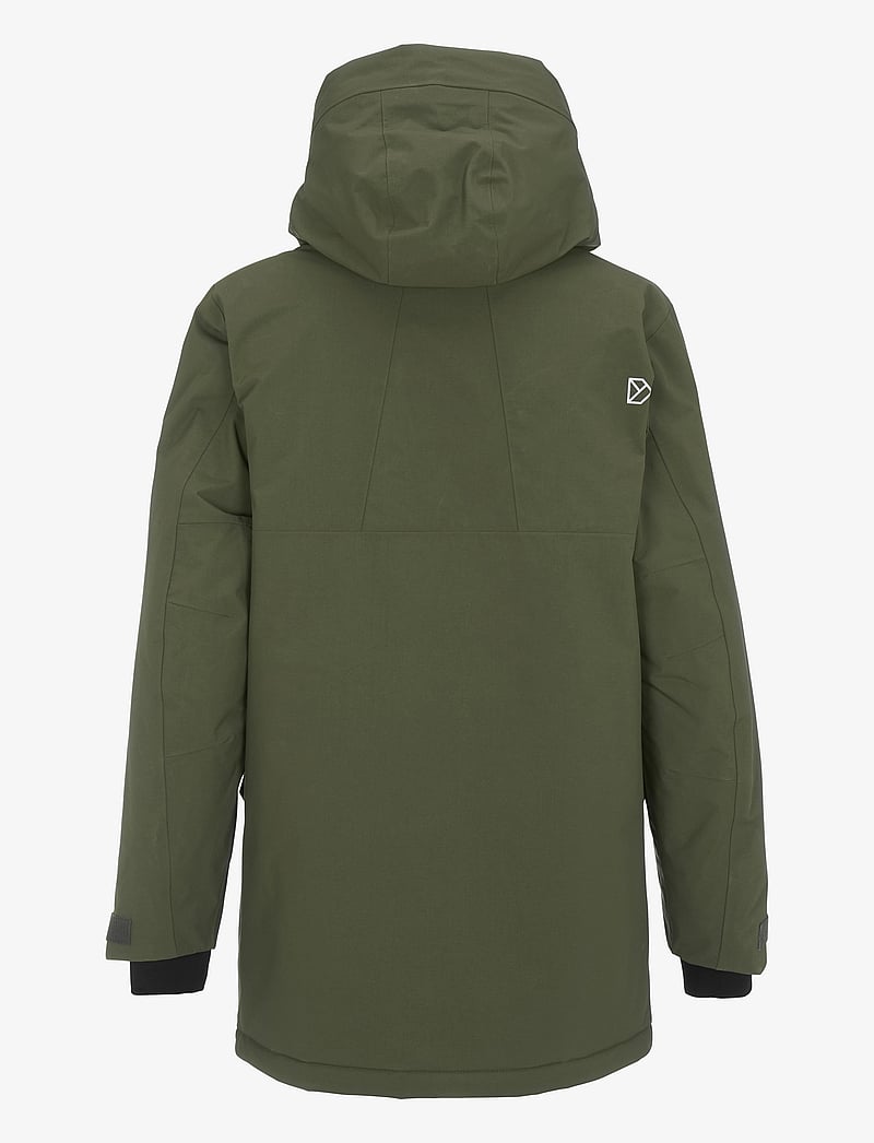 Didriksons - MAREK USX PARKA - vinterjakker - deep green - 3