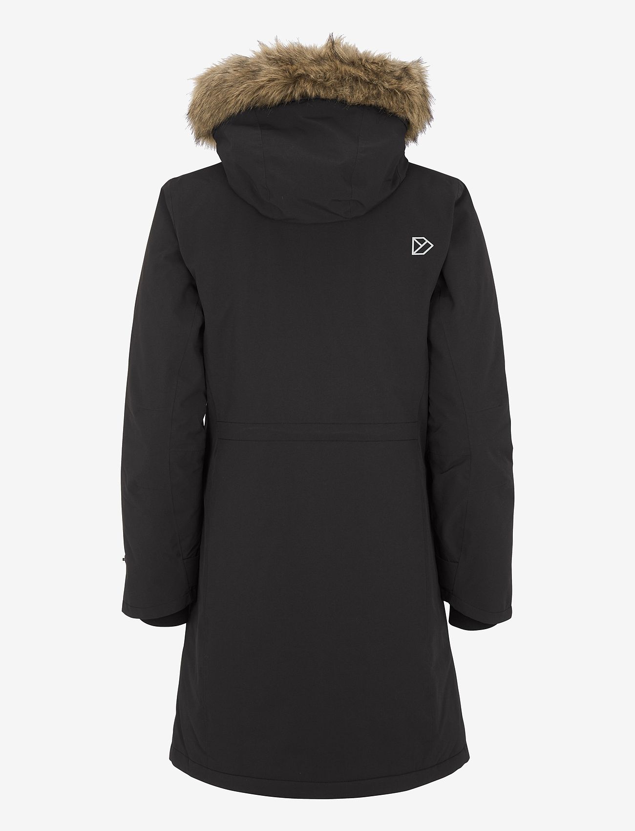 Didriksons - EMMA WNS PARKA - parkasjackor - black - 2
